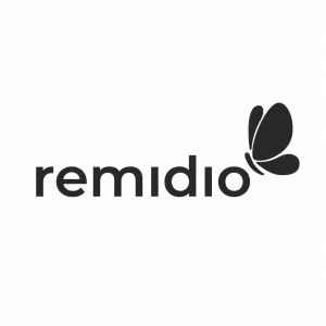 Logo Remidio gris